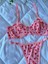 Özel Seri Love Pembe Kalpli Bralet Sütyen& Tanga Iç Çamaşır Takım 4