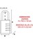 Menashop Lock Katı Aluminyum Asma Kilit Şifreli 40 Mm, Siyah 2