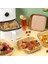 Menashop Home Airfryer Pişirme Kağıdı,xl-Xxl Büyük Boy, Kare, 200 Adet Hava Fritöz Parşömen Fırın Kağıdı Tek Kullanımlık Kağıt Fırın Fritöz Pişirme Kızartma Tavası Için Uygun 20CM 2