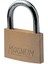 - Lock Bilgisayar Destekli Tasarım 20 Yaprak, Çelik, Pirinç, 20 mm 3