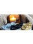 (17 cm -36 cm Tabak Ebatı)-(Mumluk Ebat 10 cm -15 cm )- Kırılmaz Polyester,3 Lü Mumluk Biblo 3