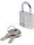 Menashop Lock Katı Aluminyum Asma Kilit 30 Mm, Metalik 1