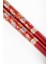 Çok Kullanımlık Bambu Kırmızı Desenli Chopstick | Tekrar Kullanılabilir ve Yıkanabilir Bambu Chopstick | Kore Çin Japon Yemek Çubukları | 22,5 cm 3