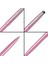 F108 Tükenmez Kalem, Kapaktan Basmalı Mekanizma, Pembe 3