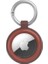 Menashop Sleek Serisi Airtag Için Kılıf, Darbeye ve Düşmeye Karşı Koruyucu, Karabinalı Airtags Için Ince Koruyucu Kılıf - Kahverengi 2