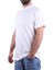 DMG23-211520 Beyaz Günlük Bisiklet Yaka Erkek Tişört 3