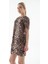 Desenli Elbise Leopar Desenli 2