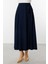 Kadın Beli Püskül Detaylı Etek 1064 Lacivert 3