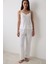 Bridal Delicate Saten Kırık Beyaz Atlet 1