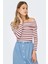 Onlglamour L/s Off Should Siyah Kadın Uzun Kol T-Shirt 3