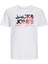 Jjluke Tee Ss Crew Beyaz Erkek Çocuk Kısa Kol T-Shirt 4
