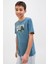 Jjluke Tee Ss Crew Mavi Erkek Çocuk Kısa Kol T-Shirt 3