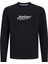 Jjbeau Crew Neck Jnr Siyah Erkek Çocuk Sweatshirt 1