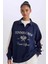 Lacivert Kadın Sweatshirt D7131AX/NV241 1