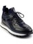 Lacivert Leather Erkek Sneaker E01075610603 2