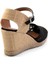 Siyah Kadın Espadril K01874414528 3