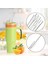 8 Li Cam Pipet, Stanley Adventure Quencher Seyahat Bardakları Için 31 cm Uzunluğunda Cam Pipetler Ve 2 Adet Fırça Tekrar kullanılabilir, Cam malzemeden yapılmıştır. 8