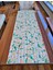 Vintage Garden Papatya Desenli Runner 1