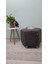 Ahşap Ayaklı Keten Kumaş Altıgen Puf&bench Koltuk/tabure 1