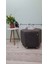 Ahşap Ayaklı Keten Kumaş Altıgen Puf&bench Koltuk/tabure 2