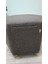Ahşap Ayaklı Keten Kumaş Altıgen Puf&bench Koltuk/tabure 5