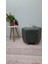 Ahşap Ayaklı Keten Kumaş Altıgen Puf&bench Koltuk/tabure 1