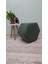 Ahşap Ayaklı Keten Kumaş Altıgen Puf&bench Koltuk/tabure 4