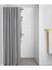 Duş Perdesi 180X200 cm ikea Su Geçirmez Banyo Perdesi Gri Renk Perde 1