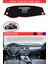 Renault 12 Toros 1973 Model ve Üstü Için Torpido Koruma Halısı Siyah Renk Mavi Kenar 1