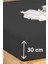 Penye Lastikli Çarşaf Pamuklu Jersey Tek Kişilik 100 x 200 cm Antrasit 3