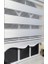 Beyaz Pliseli Zebra Stor Perde Alüminyum Kasalı AL-480 1