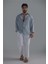 Erkek Basic Oversize Gömlek Açık Mavi 1
