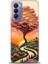 Tecno Camon 18 / 18P (CH6N - CH7N ) Ile Uyumlu Hd Baskılı Silikon (Ortasertlikte) Kılıf - 886 1