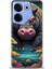 Tecno Camon 20 Pro 4g (CK7N)İLE Uyumlu Hd Baskılı Silikon (Ortasertlikte) Kılıf - 633 1