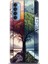 Oppo Reno 4 Pro Ile Uyumlu Hd Baskılı Silikon (Ortasertlikte) Kılıf - 624 1