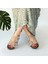 Ceylinmoda Nool Bej Nubuk Terlik 4