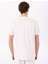 Bisiklet Yaka Baskılı Beyaz Erkek T-Shirt J5SM-TST7381 5