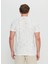 Bisiklet Yaka Baskılı Ekru Erkek T-Shirt ACE091252270_EKR 5