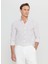 Slim Fit Düğmeli Yaka Bej Erkek Gömlek ACE020252168_BEJ 1