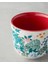 Artistic Flower Seramik 2'li Bardak 270 ml Kırmızı 3