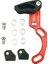 Kırmızı 03 Stili Mtb 1x Sistem Iscg 03 Iscg 05 Bb-Ekseni Post Montajlı Işlenmiş Anodize Tek Plaka Mtb Bisiklet Zincir Kılavuzu (Yurt Dışından) 1