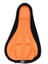 A-Turuncu Tarzı Dağ Bisikleti 3D Yastık Kılıfı Bisiklet Yastık Bisiklet Kalınlaştırılmış Silikon Sünger Yastık Yumuşak Sele Ekipman Aksesuarları Oturma Yeri (Yurt Dışından) 1