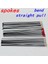 Viraj 268MM 12 Adet Stil Dağ Yolu Bisikleti Çelik 45# 14G Eğri Jant Sapları Siyah Renk Yüksek Mukavemetli Bisiklet Paslanmaz Çelik Düz Çekme Alaşım Nipel (Yurt Dışından) 2