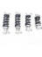 Kırmızı 125MM-750 Stili Mtb Dağ Bisikleti Metal Arka Süspansiyon Tamponu Yay Şok Emici Bisiklet Parçaları Arka Şok mm Lbs (Yurt Dışından) 1