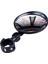 Siyah 45MM Tarzı Bisiklet Bisiklet Evrensel Direksiyon 360 Derece Dönebilen Geniş Açılı Arka Görüş Aynası Bisiklet Bisiklet Geniş Kapsamlı Arka Yansıtıcı (Yurt Dışından) 2
