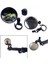 Siyah 45MM Tarzı Bisiklet Bisiklet Evrensel Direksiyon 360 Derece Dönebilen Geniş Açılı Arka Görüş Aynası Bisiklet Bisiklet Geniş Kapsamlı Arka Yansıtıcı (Yurt Dışından) 5