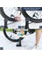 Siyah Stil Bisiklet Pompası Manometreli Alüminyum Alaşım Ayak Pedallı Inflator Harici Hortum Mtb Bisiklet Lastik Hava Pompası Basketbol Için RR7070 (Yurt Dışından) 4