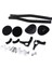 Siyah Stil Bisiklet Dinlenme Tt Direksiyon Klip Üzeri Aero Barlar Direksiyon Uzatma Triatlon Aerobars Tri Barlar Mtb Yol Bisikleti Bisiklet Dinlenme Direksiyonu (Yurt Dışından) 2