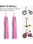 Gösterildiği Gibi Stil Renkli Bisiklet ve Scooter Çocuklar Için Sap Şerit Püskül Kolu Şerit Halat Polyester Gövde Güç Kızlar Için Kavrama Şeritleri Yelken- (Yurt Dışından) 4