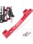 Kırmızı 203MM Stili Bisiklet Disk Fren Adaptörü, Posta Çatal Montajından mm Rotor Mtb Yol Dağ Bisikleti Disk Fren Adaptörü Parçaları Için (Yurt Dışından) 1